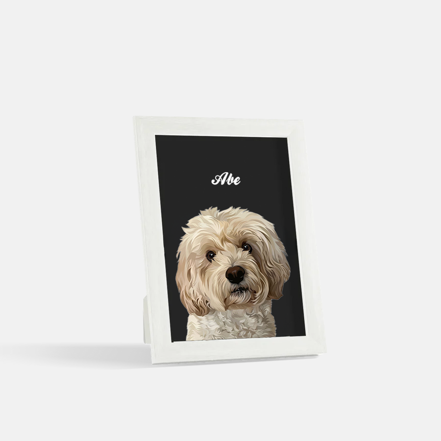 Custom Desktop One Pet Portrait