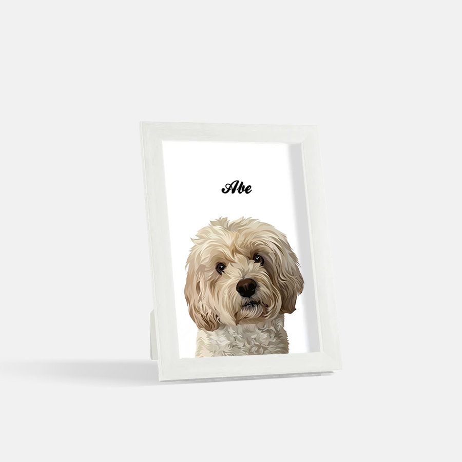Custom Desktop One Pet Portrait